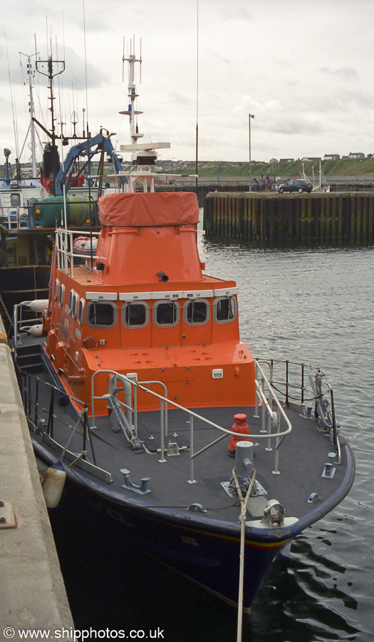 Photograph of the vessel RNLB Ralph and Bonella Farrant pictured at Scrabster on 10th May 2003