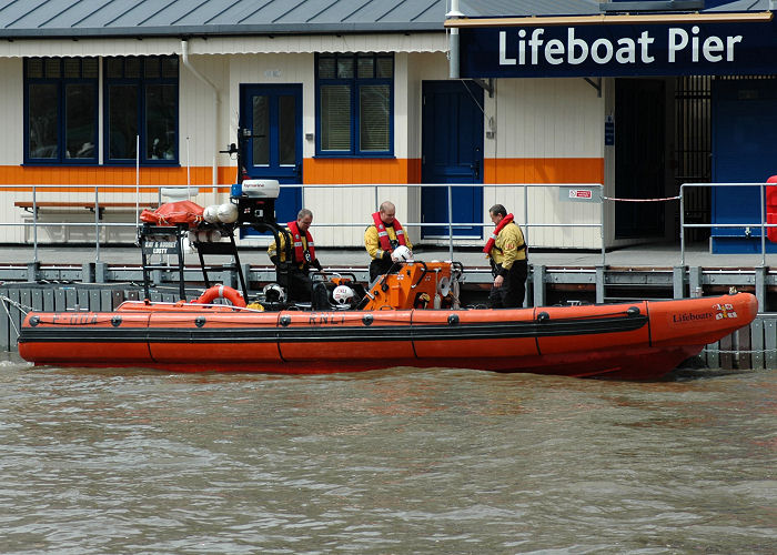 RNLB Ray & Audrey Lusty pictured in London on 1st May 2006