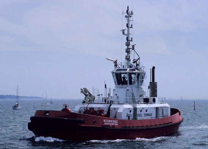 Photograph of the vessel  Redbridge pictured at Southampton on 21st July 1996