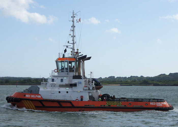 Photograph of the vessel  Red Dolphin pictured in Southampton on 22nd June 2008