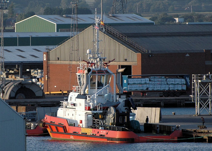 Photograph of the vessel  Red Husky pictured in King George Dock, Hull on 18th June 2010
