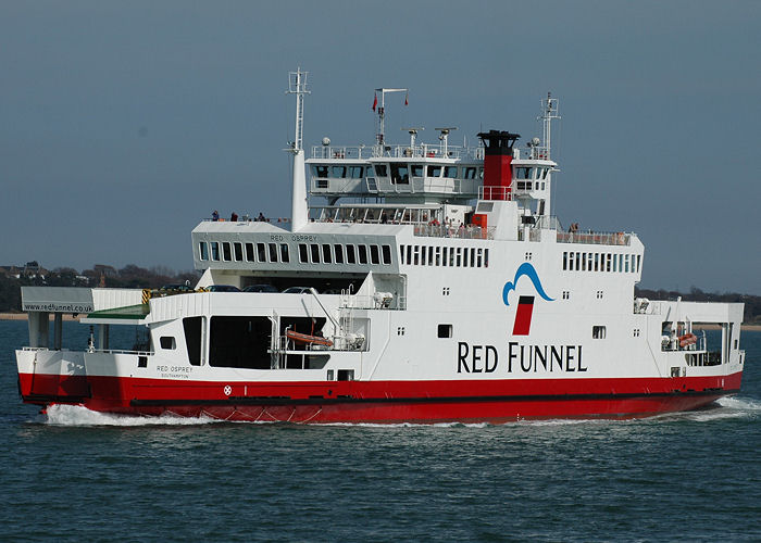 Photograph of the vessel  Red Osprey pictured in Southampton on 22nd April 2006