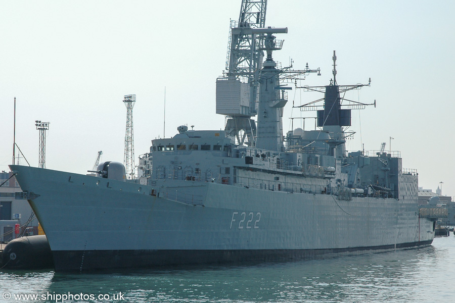 Photograph of the vessel ROS Regina Maria pictured in Portsmouth Naval Base on 26th March 2005