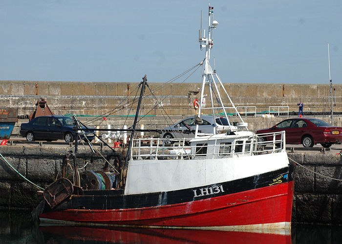 Photograph of the vessel fv Respect pictured at Buckie on 28th April 2011