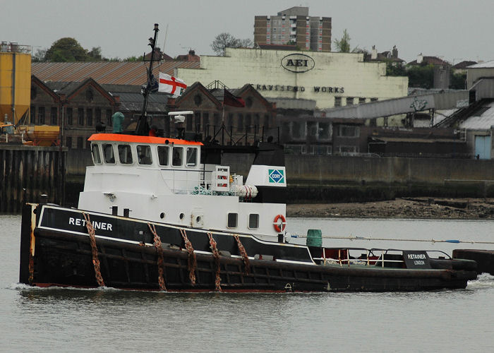 Photograph of the vessel  Retainer pictured at Gravesend on 6th May 2006