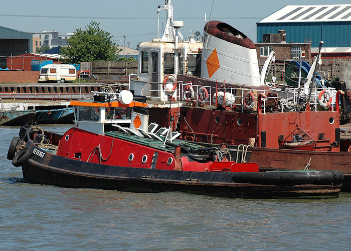 Photograph of the vessel  Revenge pictured in London on 23rd May 2010