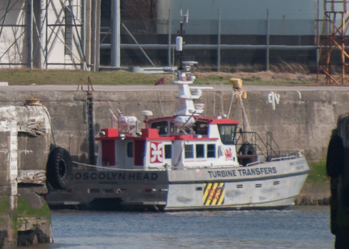 Photograph of the vessel  Rhoscolyn Head pictured at Workington on 22nd March 2014