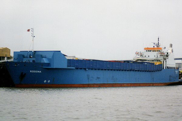 Photograph of the vessel  Rodona pictured at Purfleet on 6th October 1995