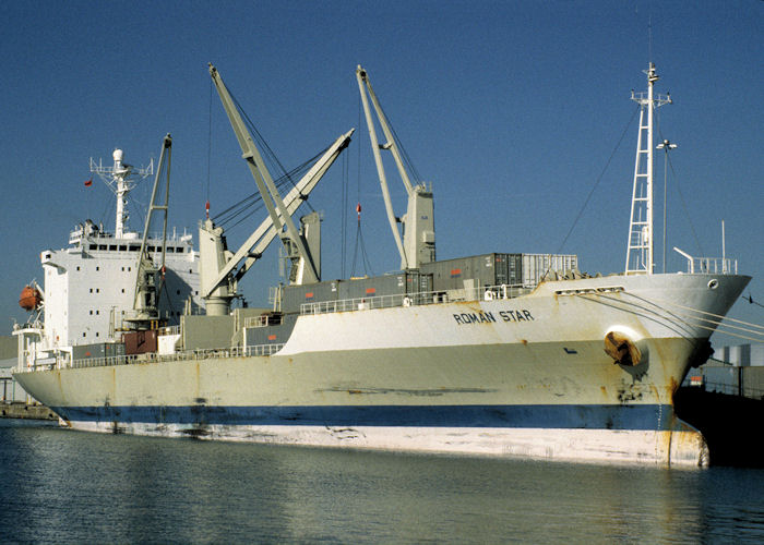 Photograph of the vessel  Roman Star pictured at Southampton on 29th October 1997