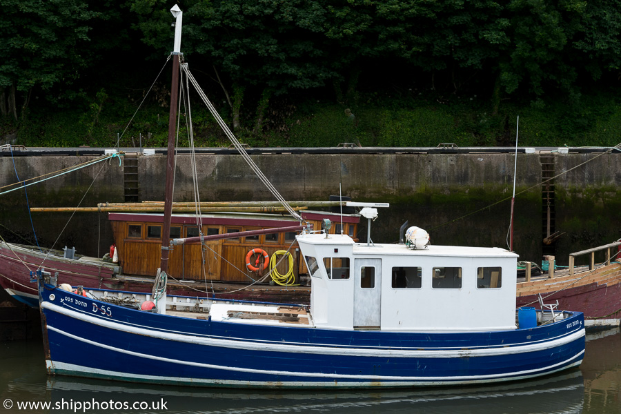 Photograph of the vessel  Ros Donn pictured at Eyemouth on 5th July 2015