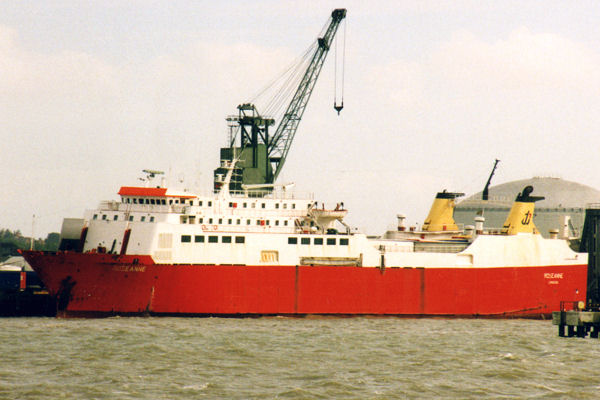  Roseanne pictured at Felixstowe on 6th October 1995