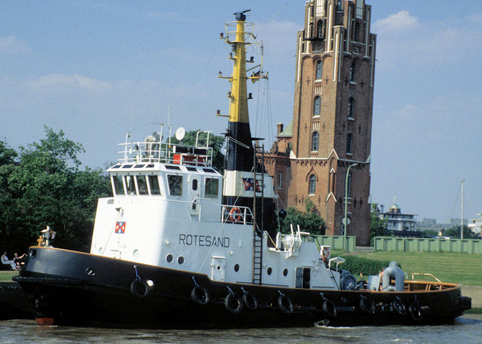Photograph of the vessel  Rotesand pictured at Bremerhaven on 6th June 1997