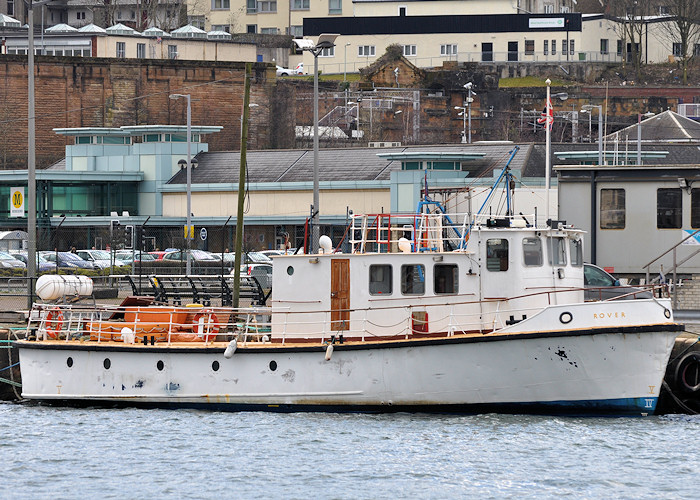 Photograph of the vessel  Rover pictured in Victoria Harbour, Greenock on 29th March 2013