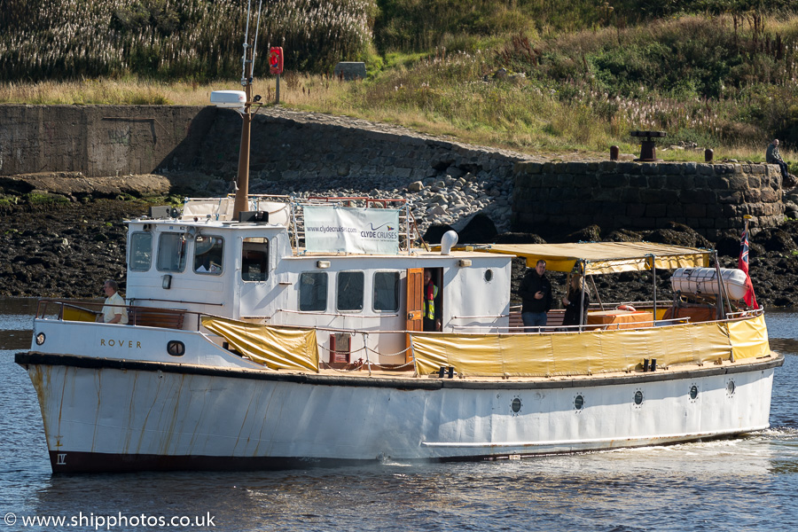 Photograph of the vessel  Rover pictured at Aberdeen on 19th September 2015