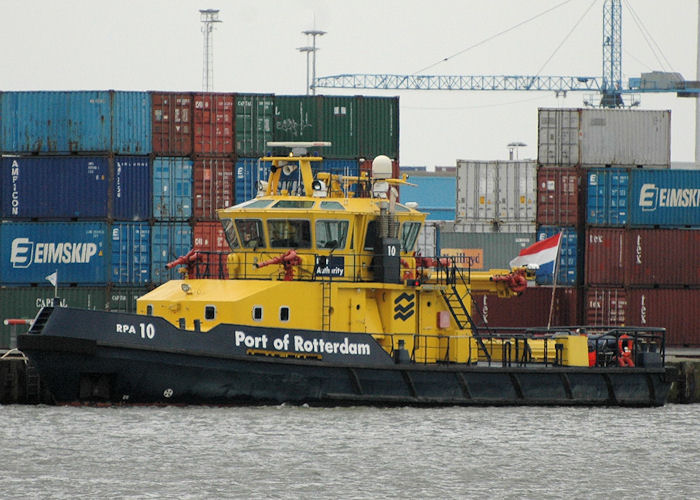 Photograph of the vessel  RPA 10 pictured in Waalhaven, Rotterdam on 20th June 2010