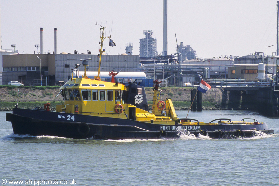 Photograph of the vessel  RPA 24 pictured in Botlek, Rotterdam on 17th June 2002