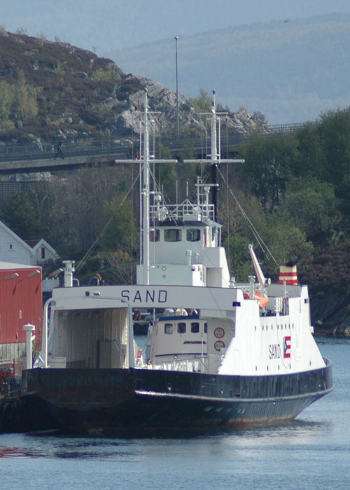  Sand pictured at Stavanger on 12th May 2005