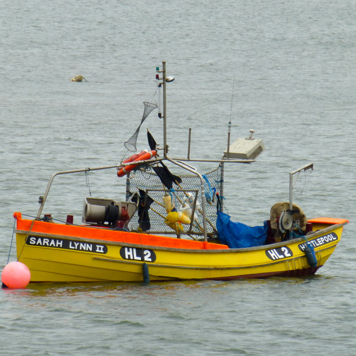 Photograph of the vessel fv Sarah Lynn II pictured at Morecambe on 2nd July 2014