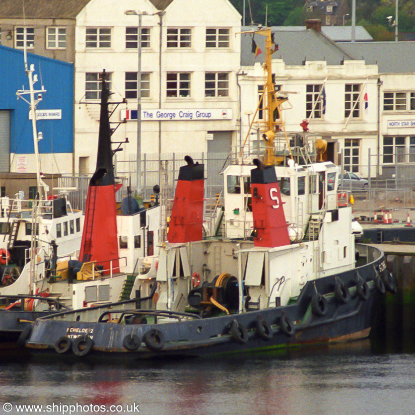 Photograph of the vessel  Schelde 12 pictured at Aberdeen on 12th May 2003