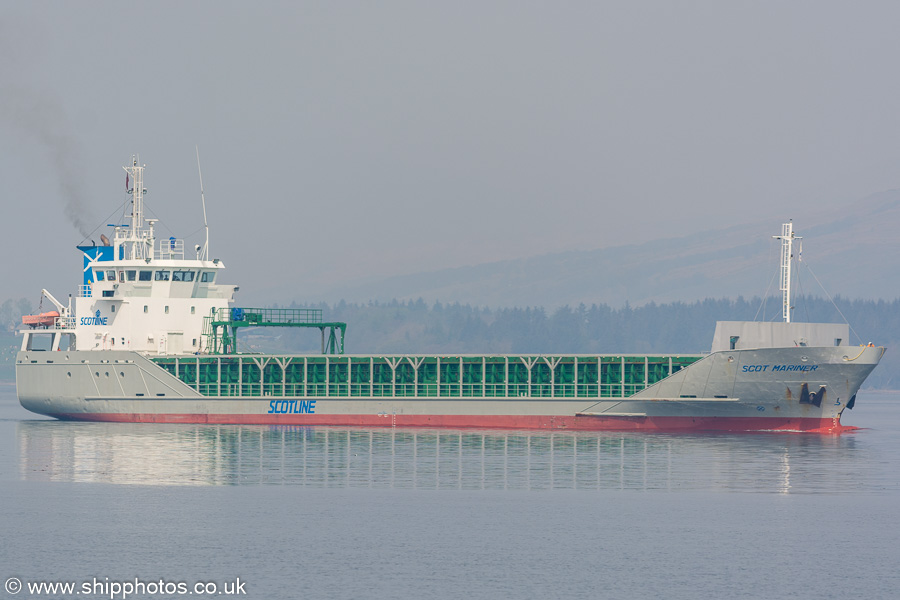  Scot Mariner pictured passing Greenock on 20th April 2019