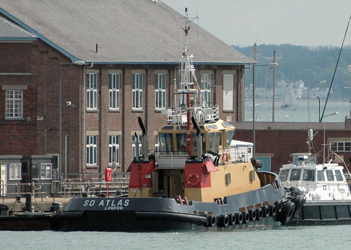 Photograph of the vessel  SD Atlas pictured at Gosport on 14th August 2010