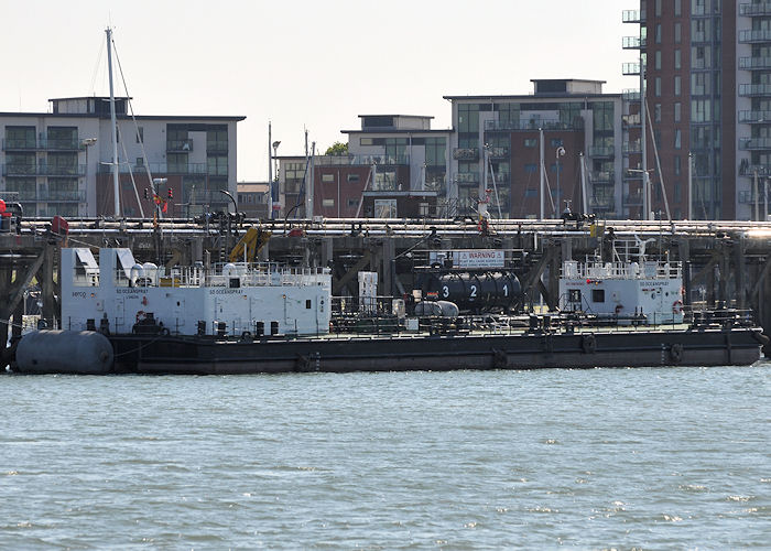 Photograph of the vessel  SD Oceanspray pictured in Portsmouth Naval Base on 8th June 2013