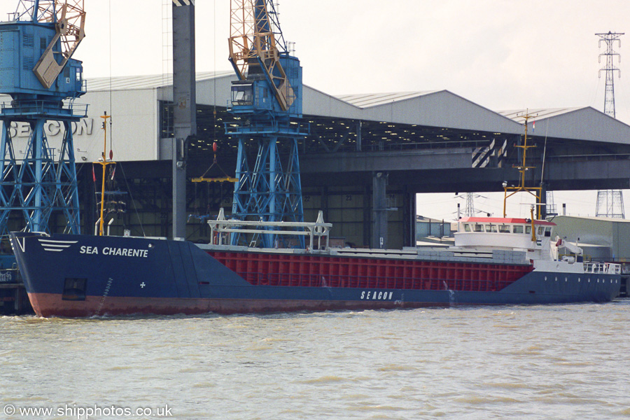  Sea Charente pictured at Northfleet on 16th August 2003