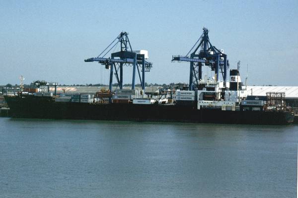 Photograph of the vessel  Sea-Land Canada pictured in Felixstowe on 30th May 1998