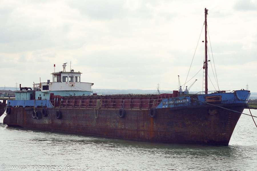 Photograph of the vessel  Sealand Trader pictured laid up at Queenborough on 1st September 2001