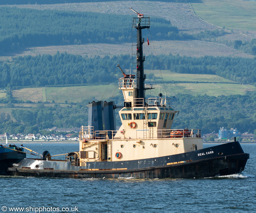  Seal Carr pictured passing Greenock on 15th July 2021