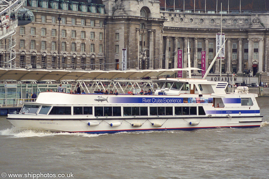 Photograph of the vessel  Silver Bonito pictured in London on 3rd May 2003