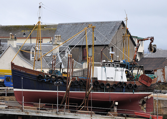 Photograph of the vessel fv Silver Dawn pictured at Mallaig on 7th April 2012