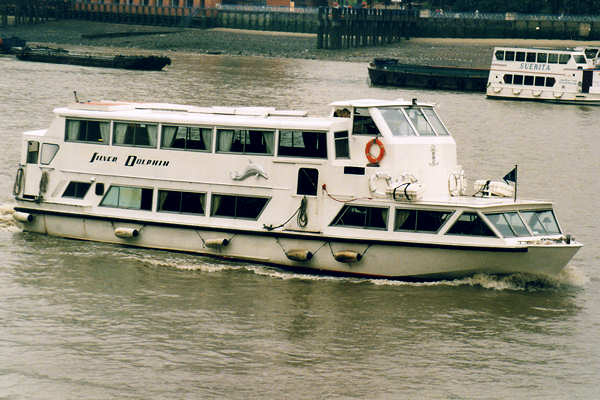 Photograph of the vessel  Silver Dolphin pictured in London on 15th September 1999