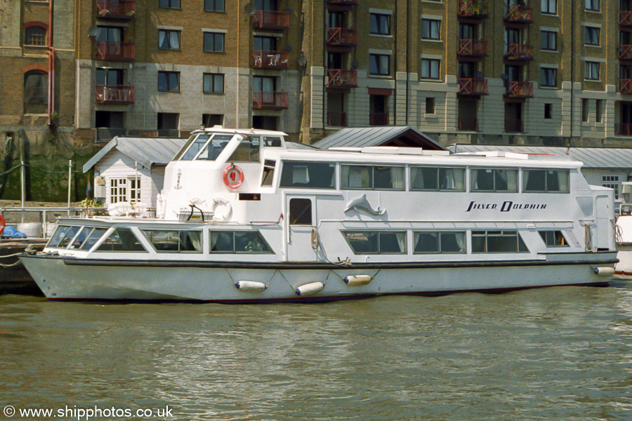 Photograph of the vessel  Silver Dolphin pictured at Wapping on 17th July 2005