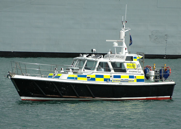 Photograph of the vessel  Sir Humphrey Gale pictured in Portsmouth Harbour on 14th August 2010