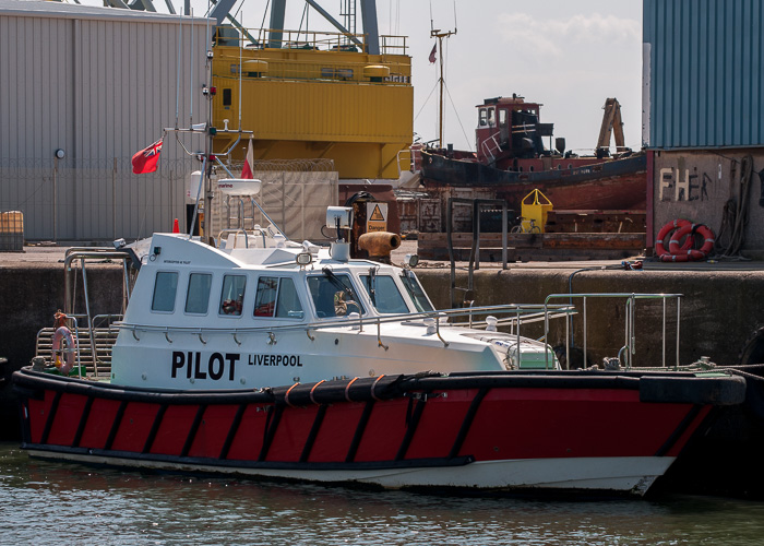 Photograph of the vessel pv Skua pictured at Liverpool on 31st May 2014