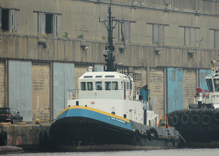 Photograph of the vessel  Smit Collingwood pictured in Liverpool Docks on 27th June 2009