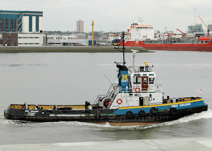 Photograph of the vessel  Smit Ierland pictured passing Vlaardingen on 20th June 2010