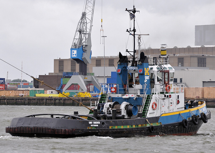 Photograph of the vessel  Smit Zweden pictured in Waalhaven, Rotterdam on 24th June 2012