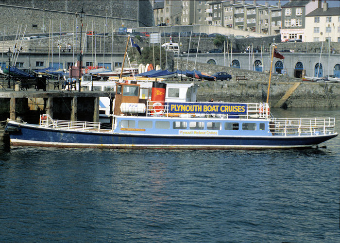Photograph of the vessel  Southern Belle pictured at Plymouth on 27th September 1997