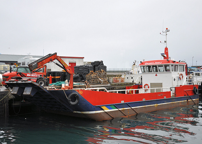 Photograph of the vessel  Spanish John II pictured at Mallaig on 8th April 2012