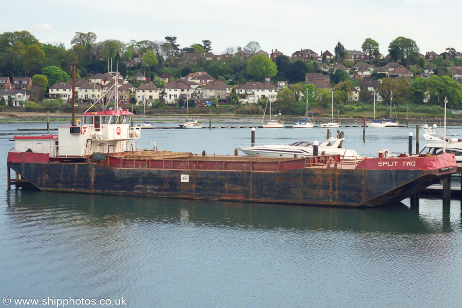 Photograph of the vessel  Split Two pictured at Northam, Southampton on 20th April 2002