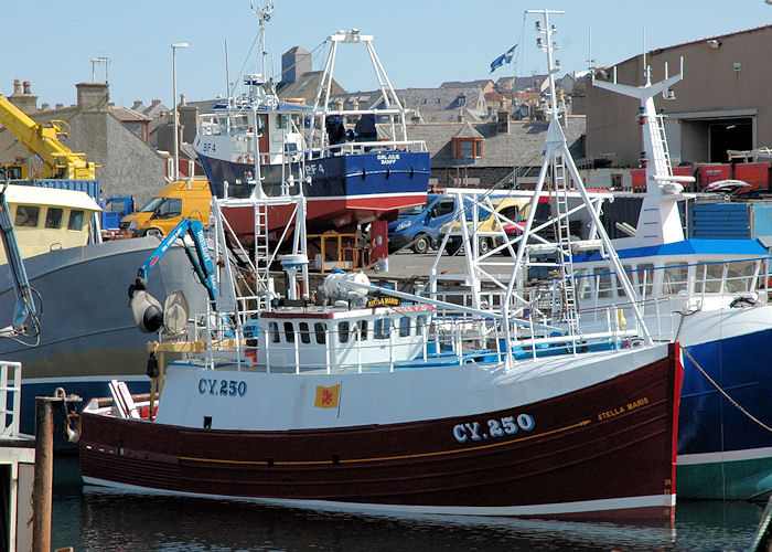 Photograph of the vessel fv Stella Maris pictured at Macduff on 28th April 2011