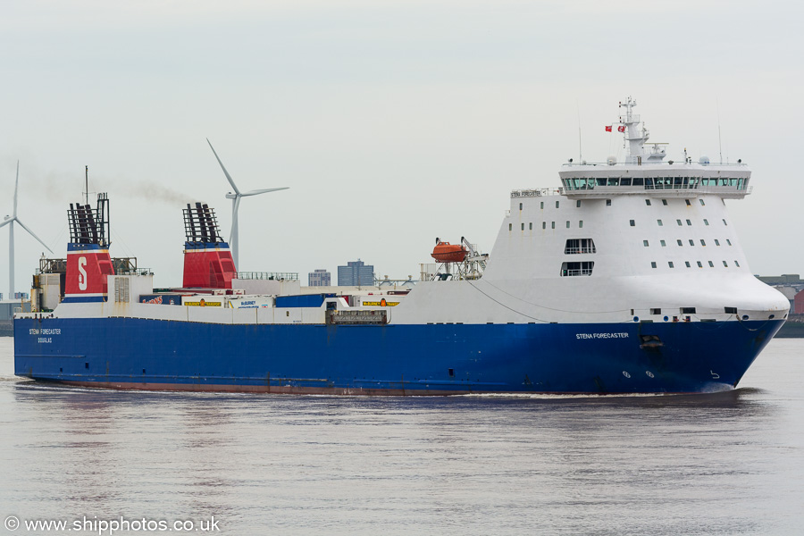  Stena Forecaster pictured approaching Birkenhead on 3rd August 2019