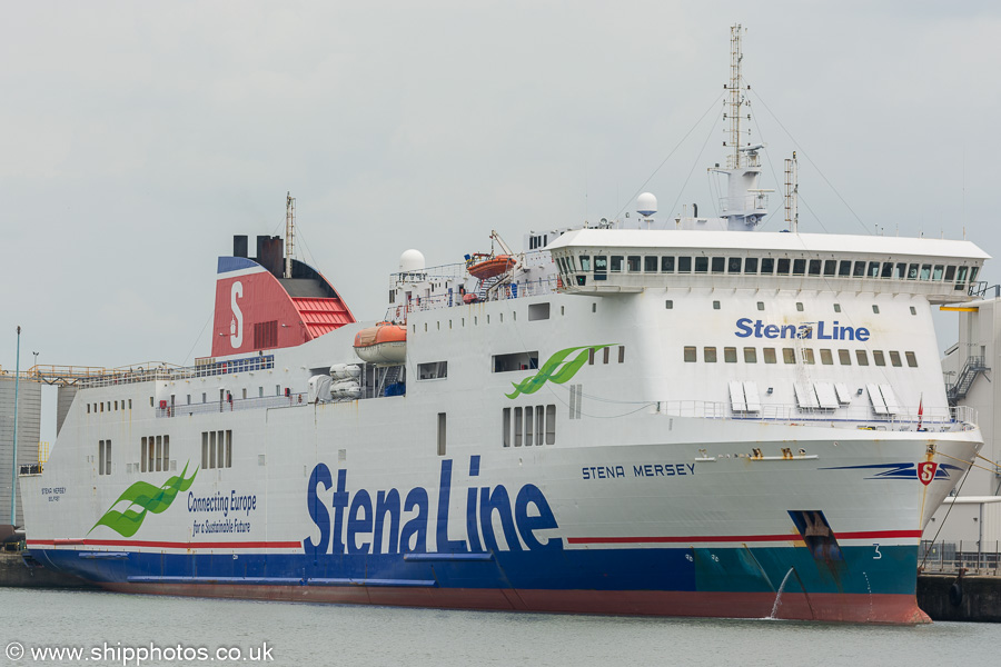  Stena Mersey pictured in Gladstone Branch Dock No. 2, Liverpool on 3rd August 2019