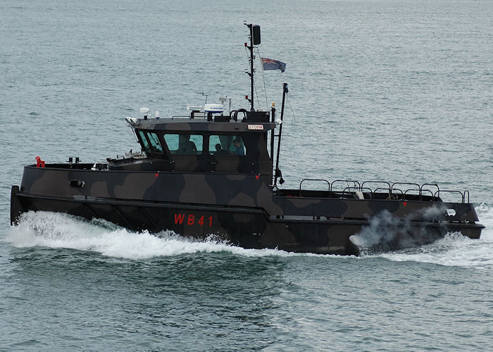 HMAV Storm pictured in the Solent on 13th June 2009