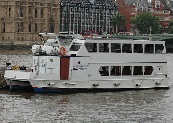 Photograph of the vessel  Suerita pictured in London on 11th June 2009