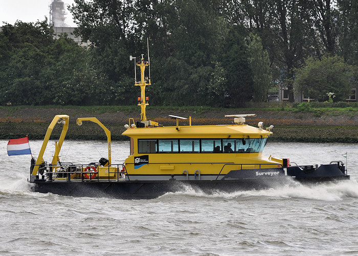 Photograph of the vessel rv Surveyor 1 pictured at Vlaardingen on 22nd June 2012