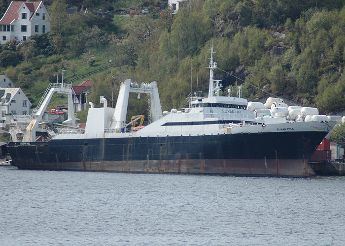 Photograph of the vessel fv Susan Hill pictured at Bergen on 13th May 2005