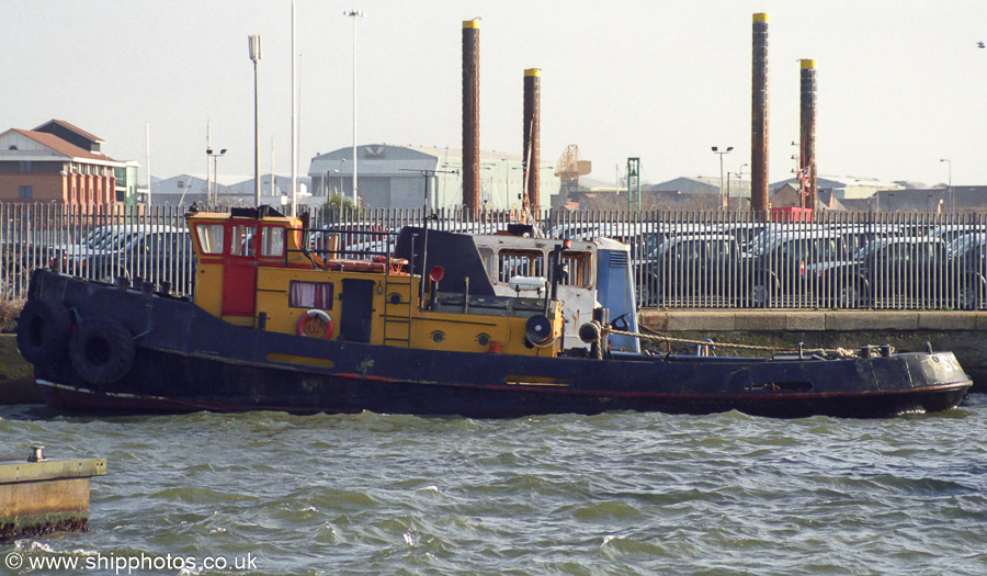 Photograph of the vessel  Susie B pictured at Southampton on 28th January 2002